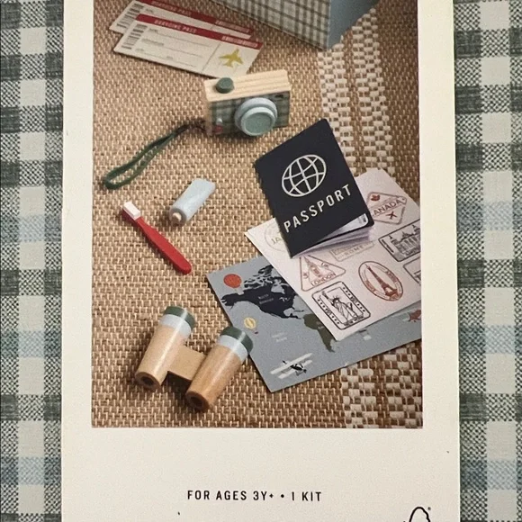 Hearth & Hand Blue and White Toy Travel Kit - Picture 6 of 6